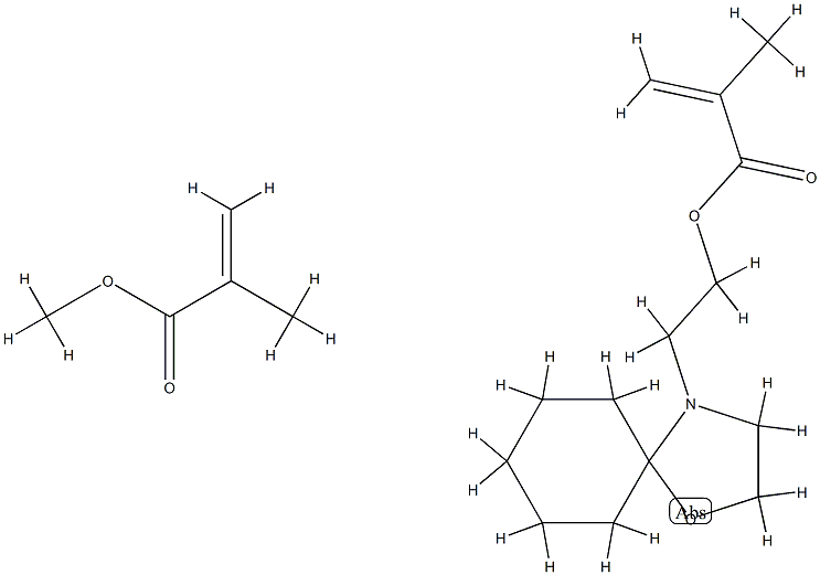 2-Propenoic acid, 2-methyl-, methyl ester, polymer with 2-(1-oxa-4-azaspiro[4.5]dec-4-yl)ethyl 2-methyl-2-propenoate