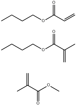 2-甲基-2-丙烯酸丁酯与2-丙烯酸酯和2-甲基-2-丙烯酸甲酯的聚合物