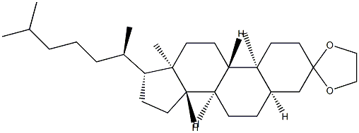 5β-Cholestan-3-one ethylene acetal