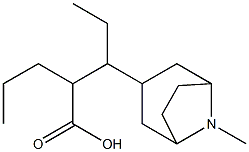 endo-8-methyl-8-azabicyclo[3.2.1]oct-3-yl 2-propylvalerate
