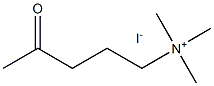 4-Oxo-N,N,N-trimethyl-1-pentaneaminium·iodide