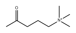 trimethyl(4-oxopentyl)ammonium