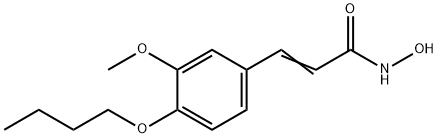 3-(4-Butoxy-3-methoxyphenyl)-2-propenehydroximic acid