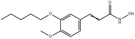 3-[4-Methoxy-3-(pentyloxy)phenyl]-2-propenehydroximic acid