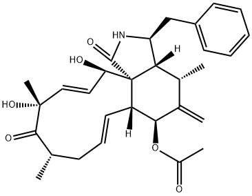(7S,13E,16S,18R,19E,21R)-7-Acetoxy-18,21-dihydroxy-16,18-dimethyl-10-phenyl[11]cytochalasa-6(12),13,19-triene-1,17-dione