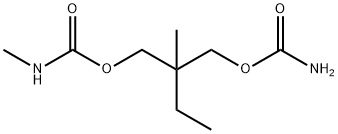 2-(Carbamoyloxymethyl)-2-methylbutyl=N-methylcarbamate