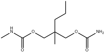 2-(Carbamoyloxymethyl)-2-methylpentyl=N-methylcarbamate