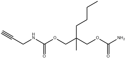 N-(2-Propynyl)carbamic acid 2-(carbamoyloxymethyl)-2-methylhexyl ester