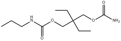 N-Propylcarbamic acid 2-(carbamoyloxymethyl)-2-ethylbutyl ester