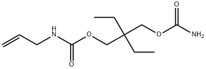 N-Allylcarbamic acid 2-(carbamoyloxymethyl)-2-ethylbutyl ester