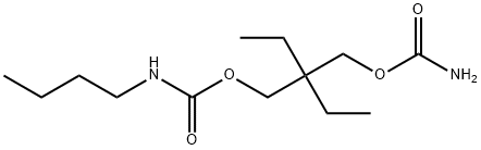 N-Butylcarbamic acid 2-(carbamoyloxymethyl)-2-ethylbutyl ester
