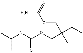 N-Isopropylcarbamic acid 2-(carbamoyloxymethyl)-2-ethyl-3-methylbutyl ester