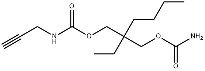 N-(2-Propynyl)carbamic acid 2-(carbamoyloxymethyl)-2-ethylhexyl ester