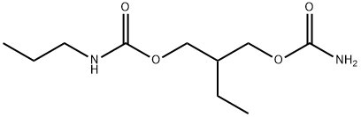 N-Propylcarbamic acid 2-(carbamoyloxymethyl)butyl ester
