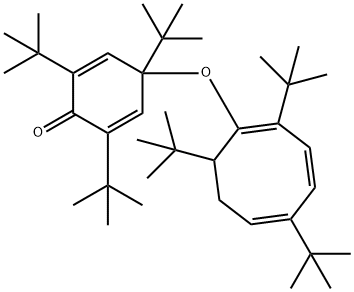 2,4,6-Tri-tert-butyl-4-[(2,5,8-tri-tert-butyl-1,3,5-cyclooctatrien-1-yl)oxy]-2,5-cyclohexadien-1-one