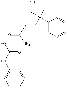 N-Phenylcarbamic acid β-(carbamoyloxymethyl)-β-methylphenethyl ester