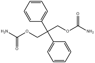 Dicarbamic acid 2,2-diphenyltrimethylene ester