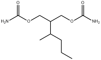Dicarbamic acid 2-(1-methylbutyl)trimethylene ester