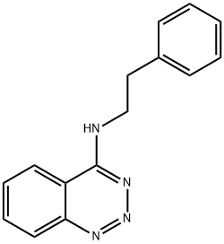 N-[2-Phenylethylamino]benzo-1,2,3-triazine