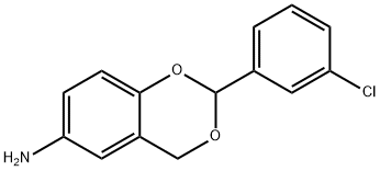 1,3-Benzodioxan-6-amine,2-(m-chlorophenyl)-(8CI)