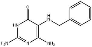 5-benzylamino-2,6-diamino-4-pyrimidinone