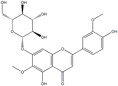 7-(β-D-Glucopyranosyloxy)-4',5-dihydroxy-3',6-dimethoxyflavone