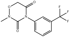 2-methyl-4-[3-(trifluoromethyl)phenyl]-1,2,4-oxadiazinane-3,5-dione