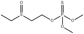 Phosphorothioic acid O-[2-(ethylsulfinyl)ethyl]O,O-dimethyl ester