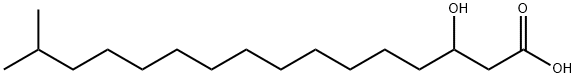 3-hydroxy-15-methylhexadecanoate