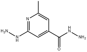 4-Pyridinecarboxylicacid,2-hydrazino-6-methyl-,hydrazide(9CI)