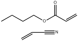 2-Propenoic acid, butyl ester, polymer with 2-propenenitrile