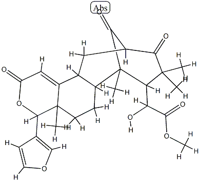 4-(3-Furanyl)-4,4a,5,6,6a,7,8,9,10,11,12,12a-dodecahydro-α-hydroxy-4a,7,9,9-tetramethyl-2,10,13-trioxo-7,11-methano-2H-cycloocta[f][2]benzopyran-8-acetic acid methyl ester