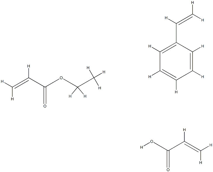 2-丙烯酸与苯乙烯和2-丙烯酸乙酯的聚合物