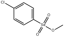 p-Chlorobenzeneselenonic acid methyl ester