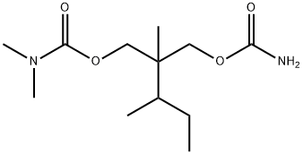 N,N-Dimethylcarbamic acid 2-(carbamoyloxymethyl)-2,3-dimethylpentyl ester