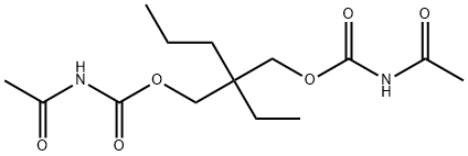 Bis(acetylcarbamic acid)2-ethyl-2-propyltrimethylene ester