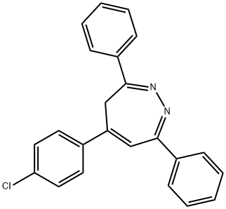 5-(4-chlorophenyl)-3,7-diphenyl-4H-1,2-diazepine
