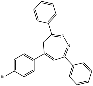 5-(p-Bromophenyl)-3,7-diphenyl-4H-1,2-diazepine