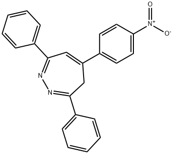 5-(p-Nitrophenyl)-3,7-diphenyl-4H-1,2-diazepine