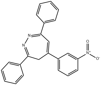 5-(m-Nitrophenyl)-3,7-diphenyl-4H-1,2-diazepine