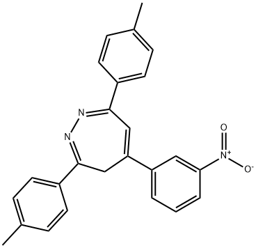 5-(m-Nitrophenyl)-3,7-di-p-tolyl-4H-1,2-diazepine
