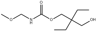 N-Methoxy-N-methylcarbamic acid 2-ethyl-2-(hydroxymethyl)butyl ester