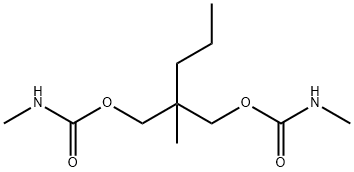 Bis(N-methylcarbamic acid)2-methyl-2-propyltrimethylene ester