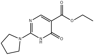 ETHYL 4-HYDROXY-2-(PYRROLIDIN-1-YL)PYRIMIDINE-5-CARBOXYLATE