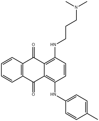 1-[[3-(dimethylamino)propyl]amino]-4-[(4-methylphenyl)amino]anthraquinone