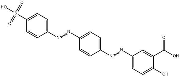 5-[[4-[(4-sulphophenyl)azo]phenyl]azo]salicylic acid
