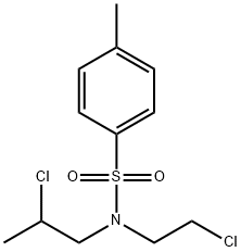 N-(2-chloroethyl)-N-(2-chloropropyl)-p-toluenesulphonamide