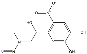 (-)-4-[1-Hydroxy-2-(methylnitrosoamino)ethyl]-5-nitro-1,2-benzenediol