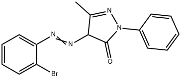 4-[(2-bromophenyl)diazenyl]-5-methyl-2-phenyl-2,4-dihydro-3H-pyrazol-3-one