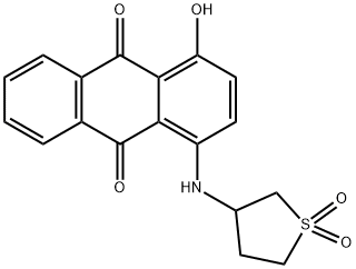 3-[[(9,10-Dihydro-9,10-dioxo-4-hydroxyanthracen)-1-yl]amino]tetrahydrothiophene 1,1-dioxide